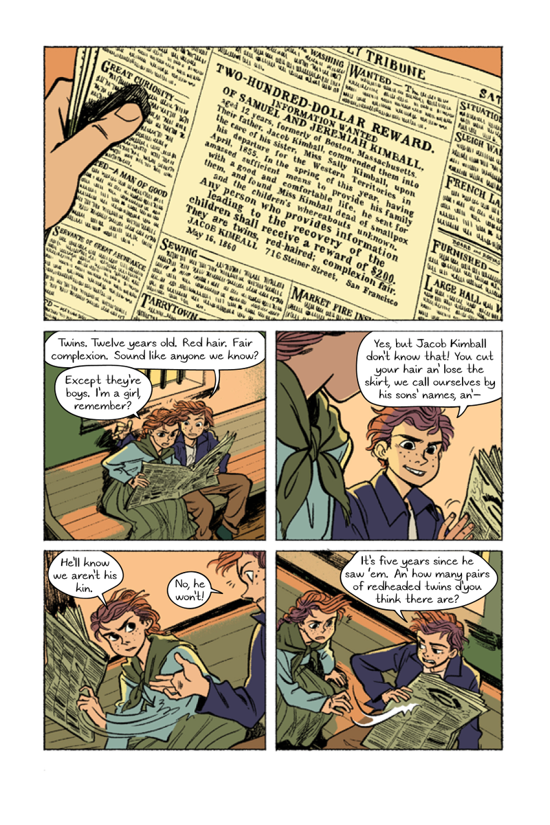 Illustration for article titled Tween twins flee from pirates in an exclusive Compass South excerpt